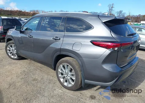 2021 Toyota Highlander Hybrid Limited from USA, damaged, VIN 5TDDBRCH1MS531079